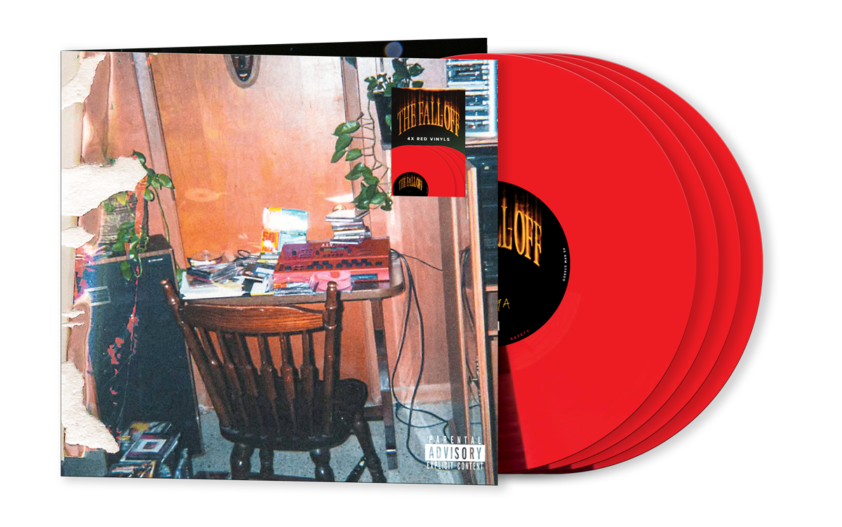 J Cole - The Fall-Off (Limited Edition 4LP Red Vinyl) - Image 2