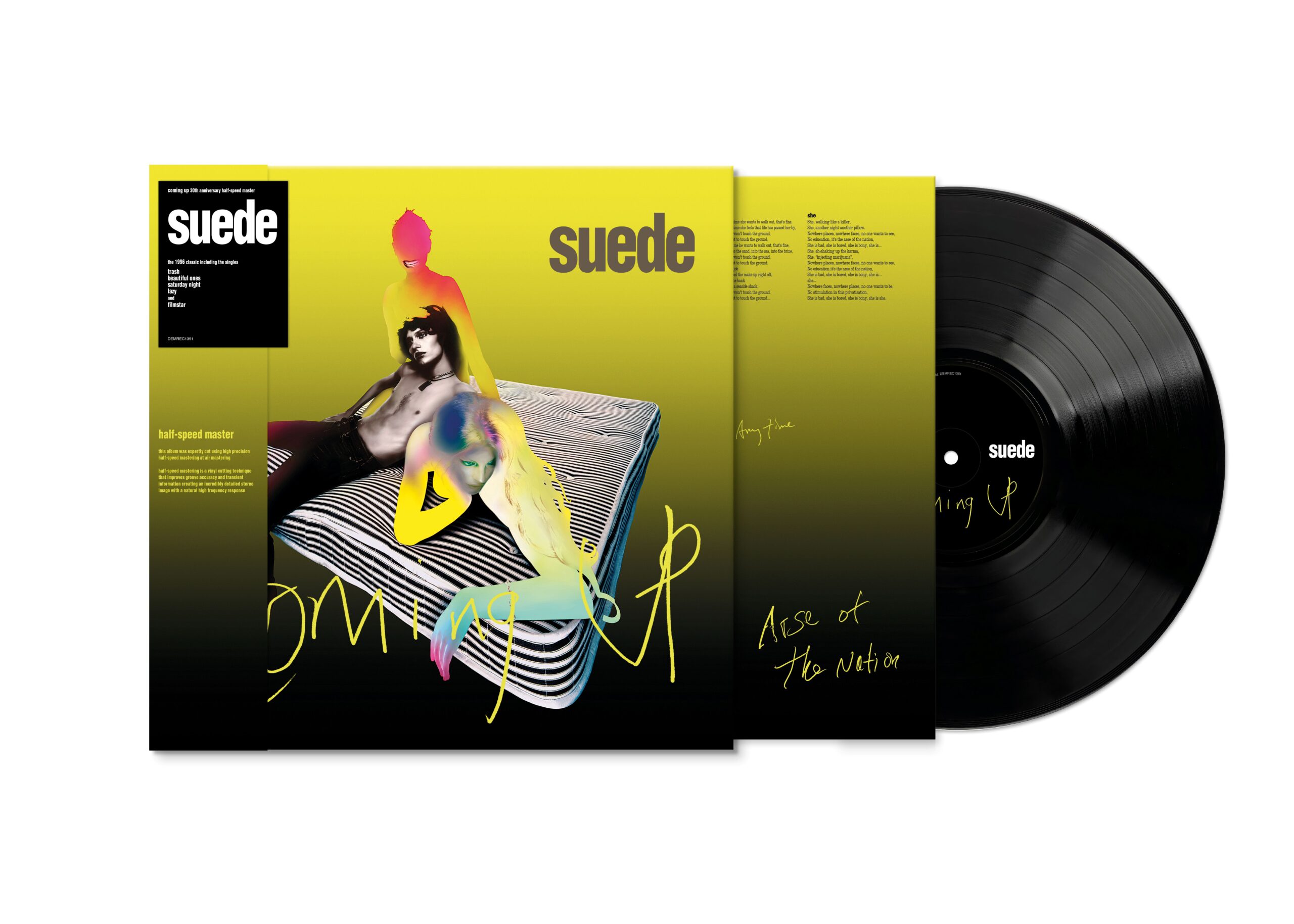 Suede - Coming Up (30th Anniversary) (1LP Black Vinyl)
