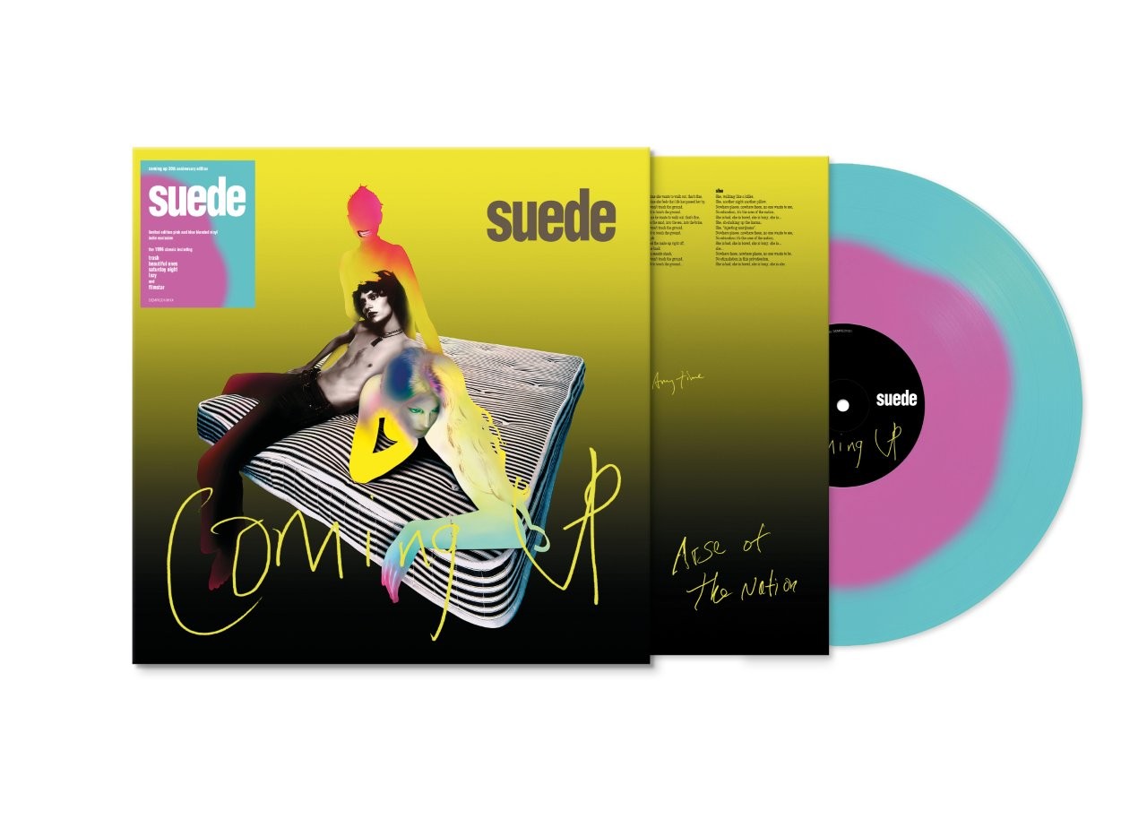 Suede - Coming Up (30th Anniversary) (1LP Indies Exclusive Pink and Blue Blended Vinyl)