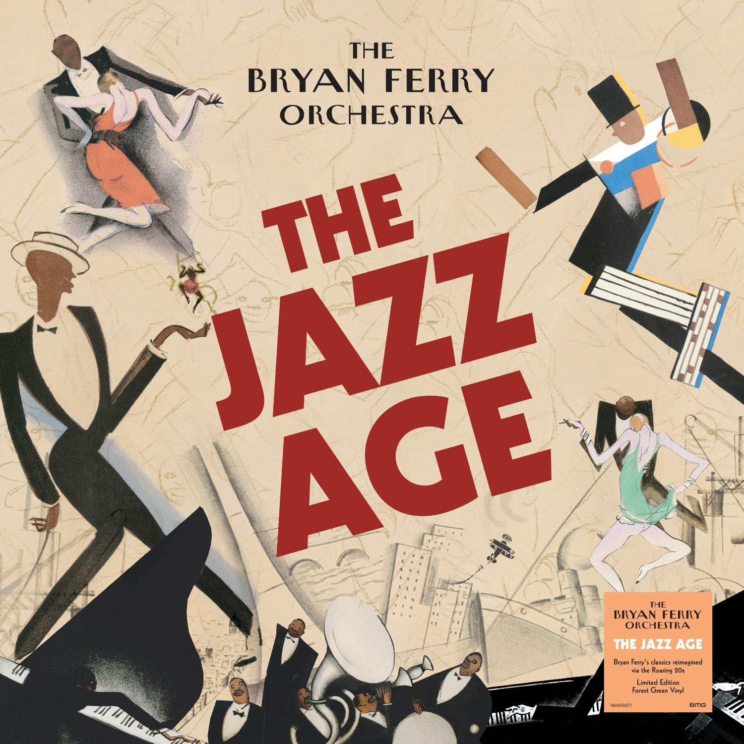 The Bryan Ferry Orchestra - The Jazz Age (Limited Forest Green Colour Vinyl) - Image 2