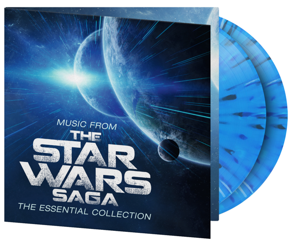 Original Soundtrack - Music From The Star Wars Saga (2LP Hyperspace blue splattered vinyl)