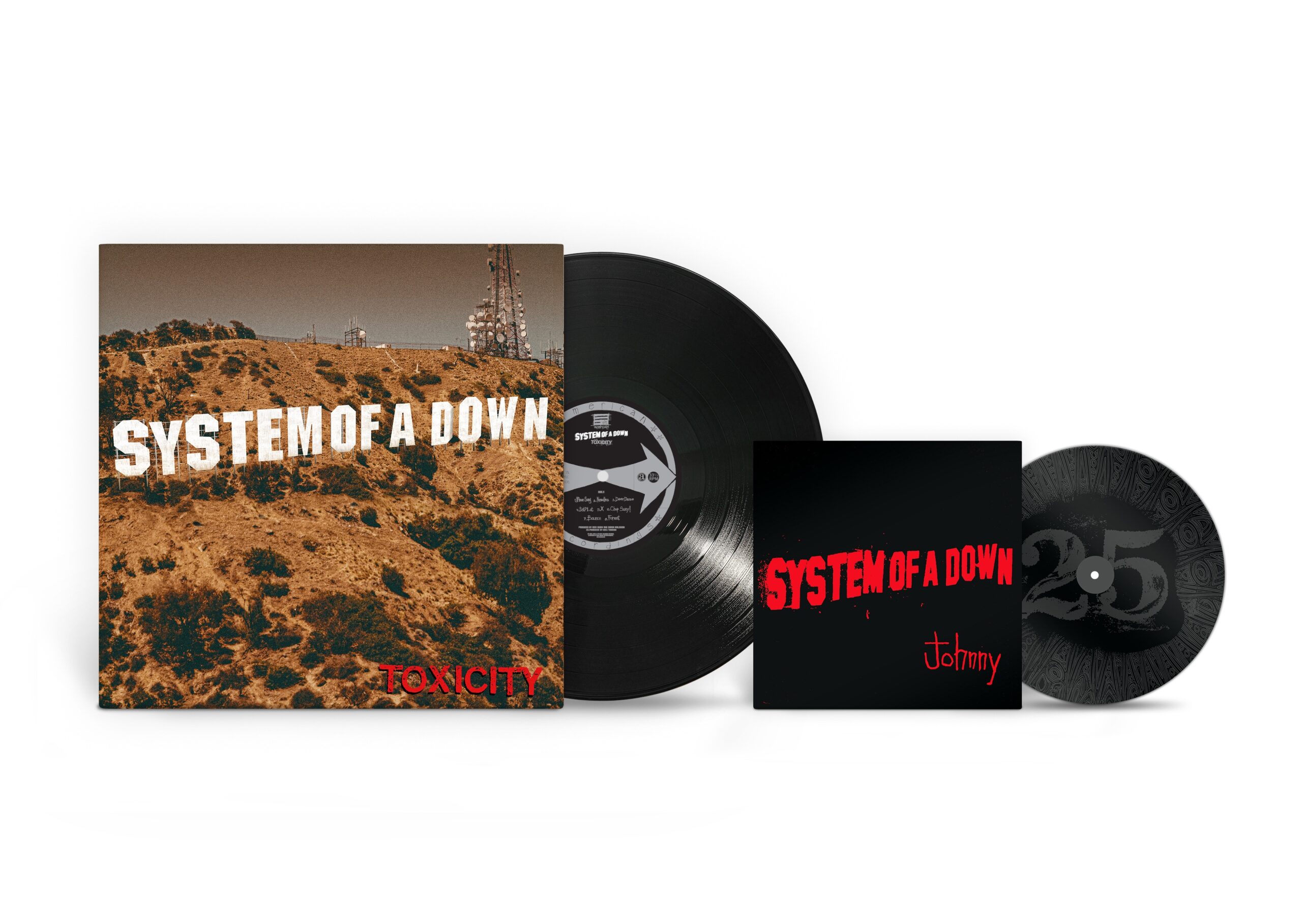 System Of A Down - Toxicity (25th Anniversary) (1LP Black Vinyl + 7")