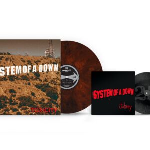 System Of A Down - Toxicity (25th Anniversary) (1LP Indies exclusive burgundy shadow Vinyl + 7")