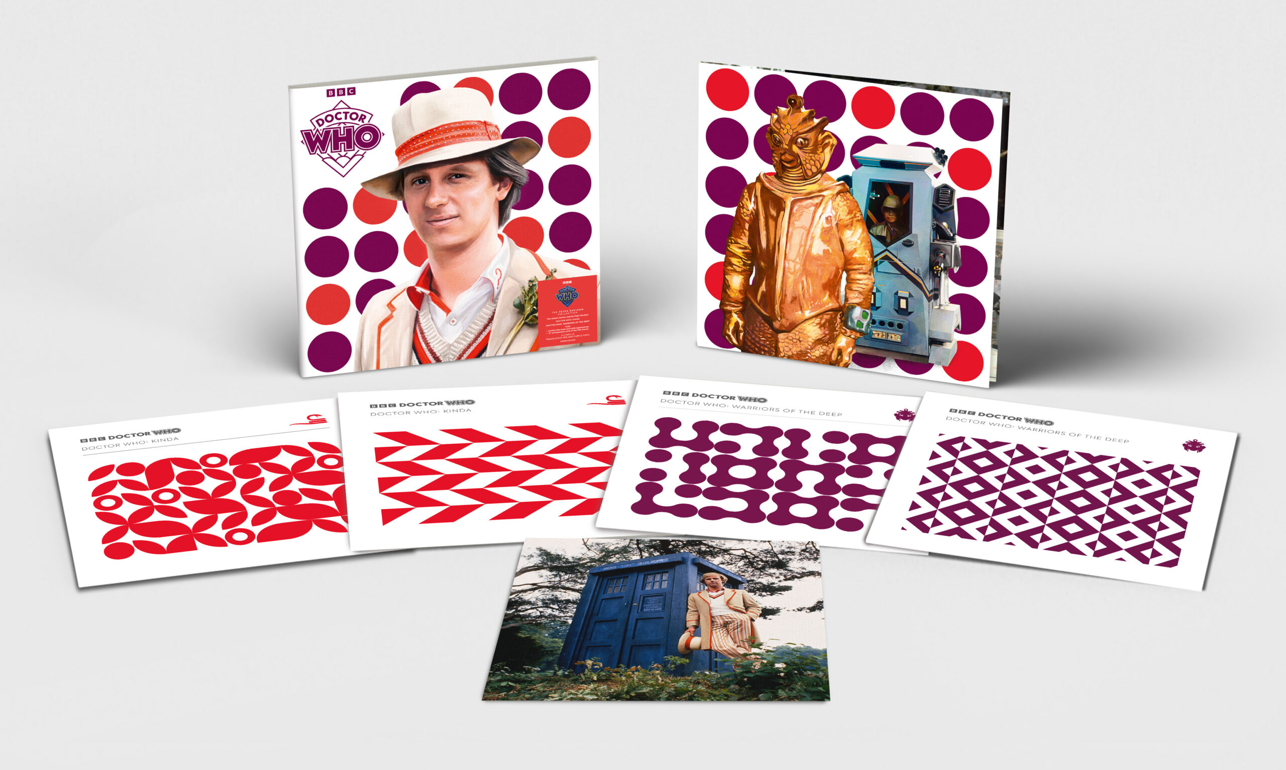 Dr Who - The Peter Davison Collection (4LP Boxset)