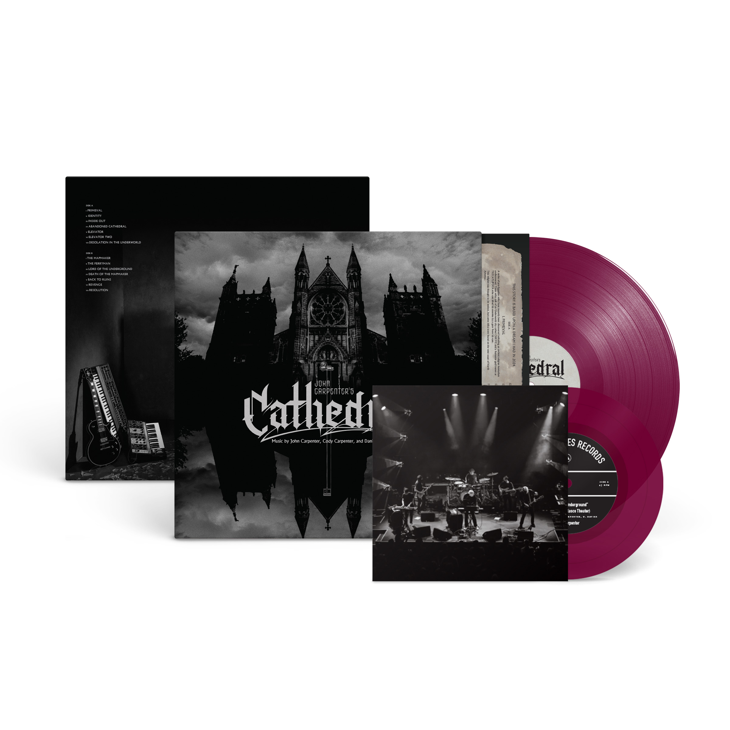 John Carpenter - Cathedral (1LP Amethist Vinyl + 7")