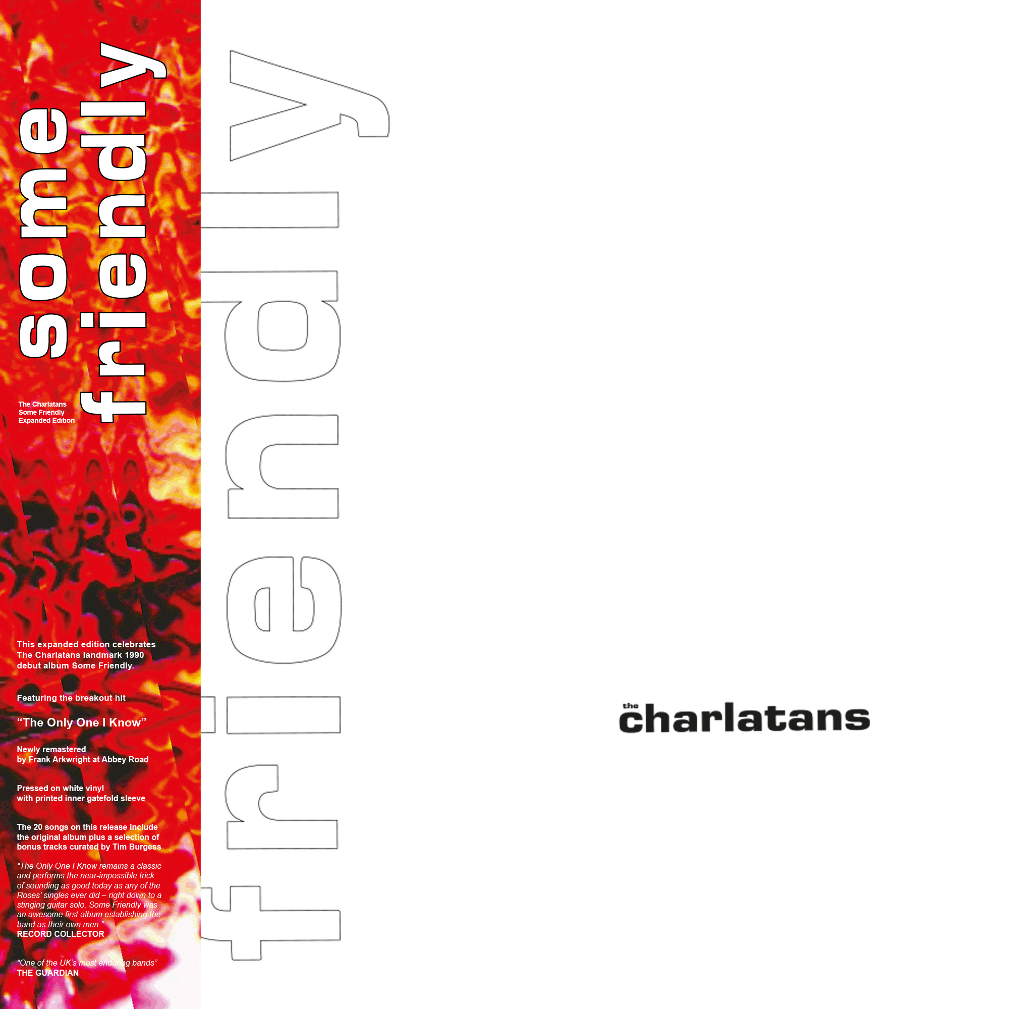 The Charlatans - Some Friendly (35th Anniversary Edition) (2LP White Vinyl) - Image 2